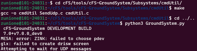 python3 GroundSystem.py