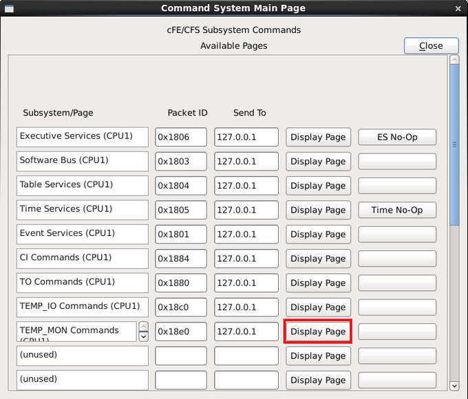 Command System Main Page