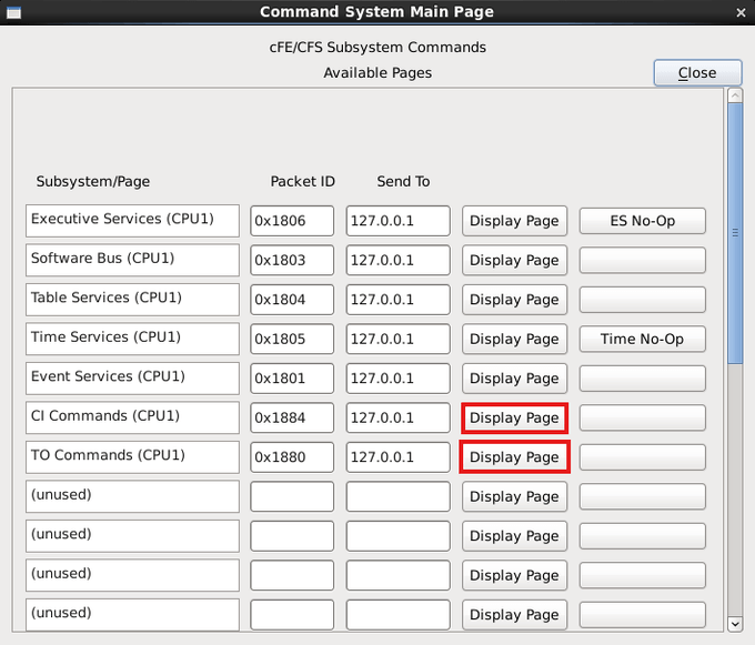 Command System Main Page