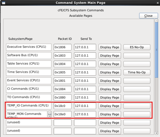 Command System Main Page