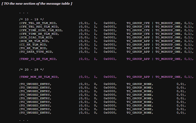 Changes for to_config.c