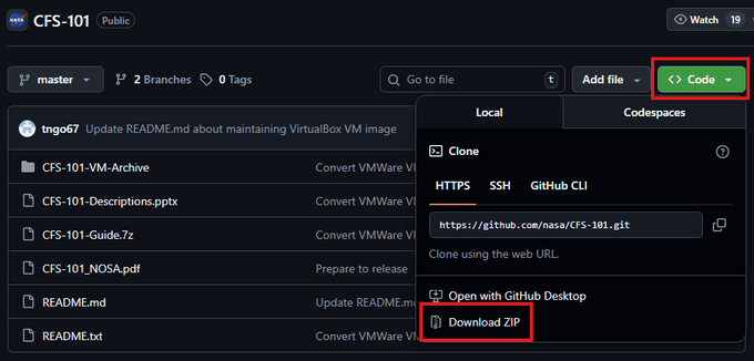 Download project from Github
