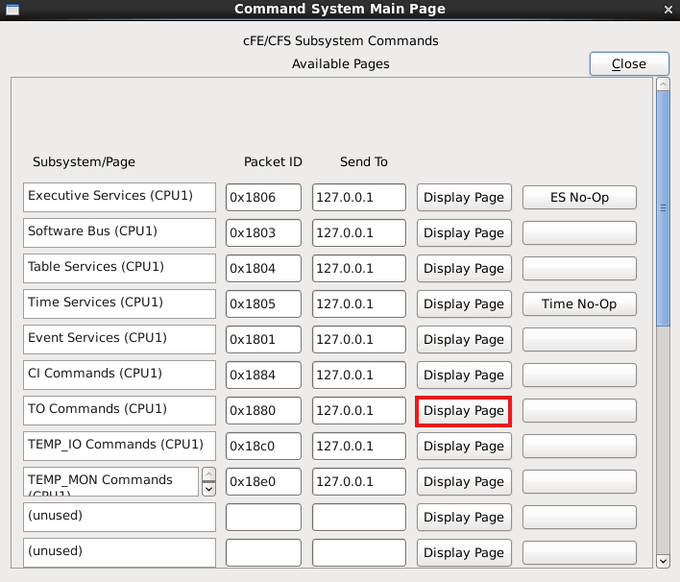 Command System Main Page
